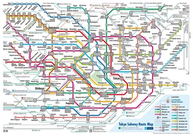 東京メトロの駅マップ