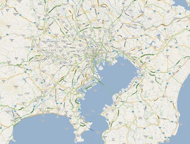 東京道路地図